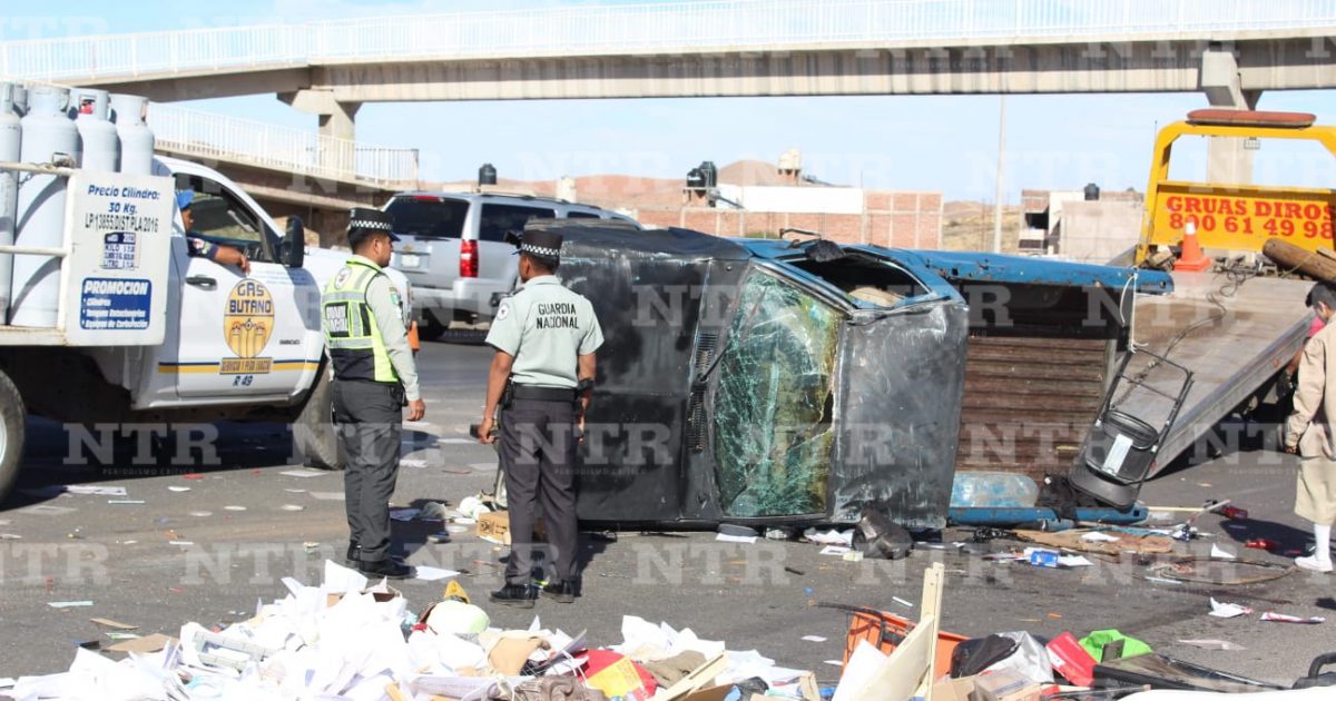 Termina Herido Tras Volcadura Ntr Zacatecas