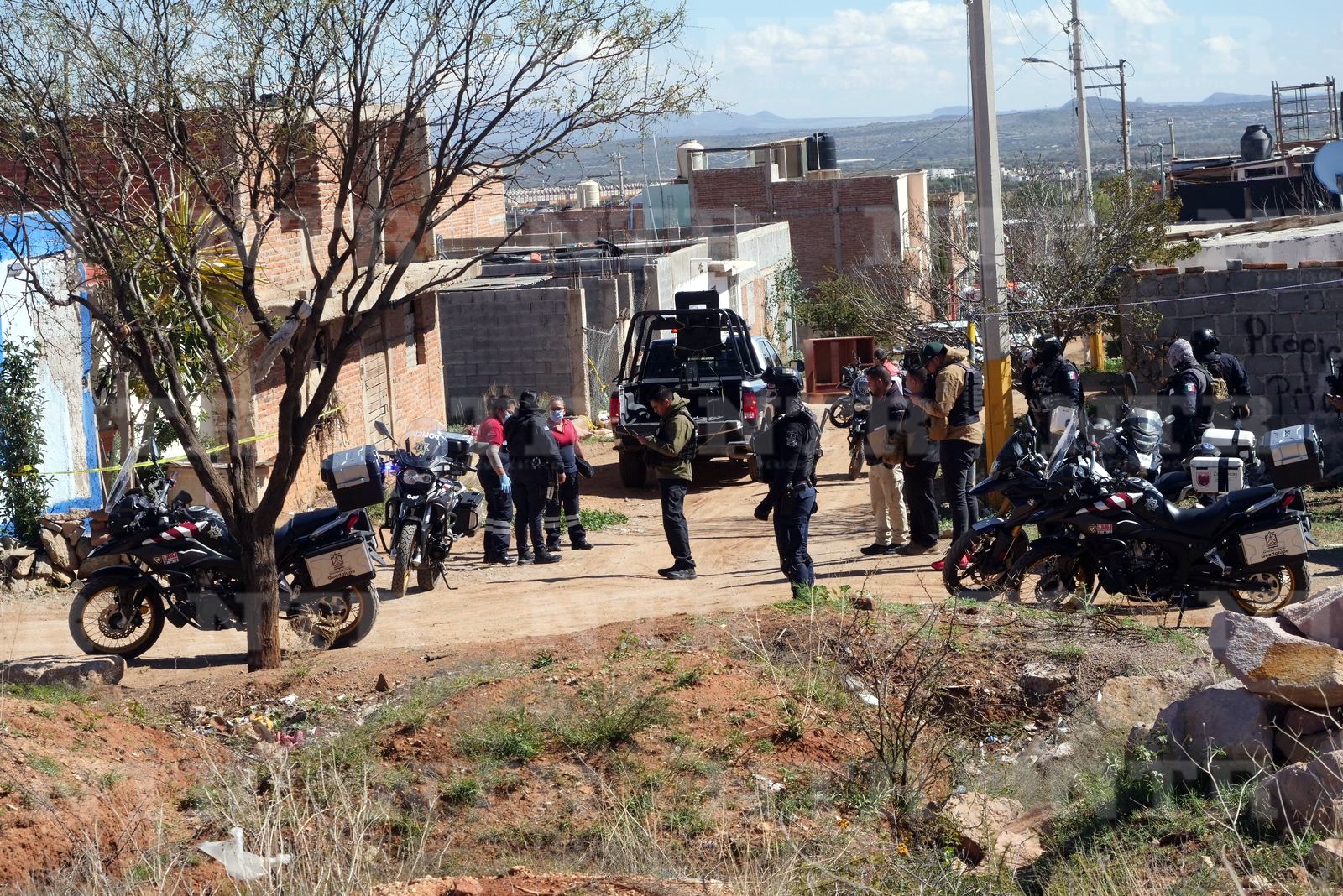 Encuentran tres cuerpos sin vida en la colonia África NTR Zacatecas