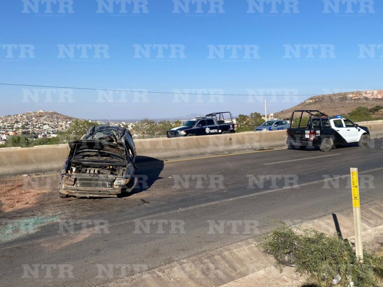 Registran Accidente Vehicular Sobre Bulevar Bicentenario NTR Zacatecas