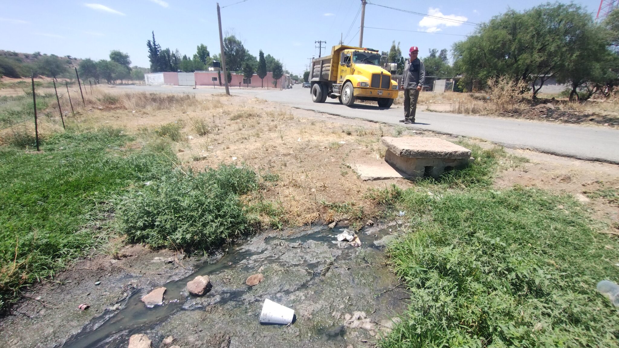 Brotan Aguas Negras En Las Calles De Bele A Ntr Zacatecas