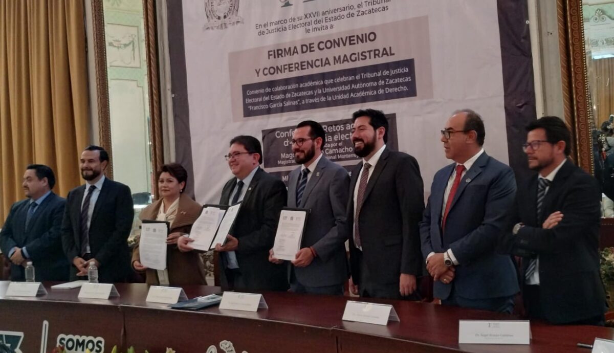 Firman UAZ y Trijez convenio de colaboración NTR Zacatecas