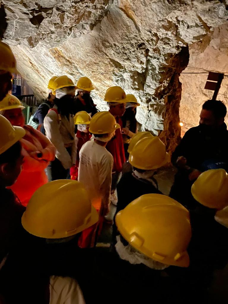 UAZPERAJ organiza visita a la Mina del Edén NTR ZACATECAS