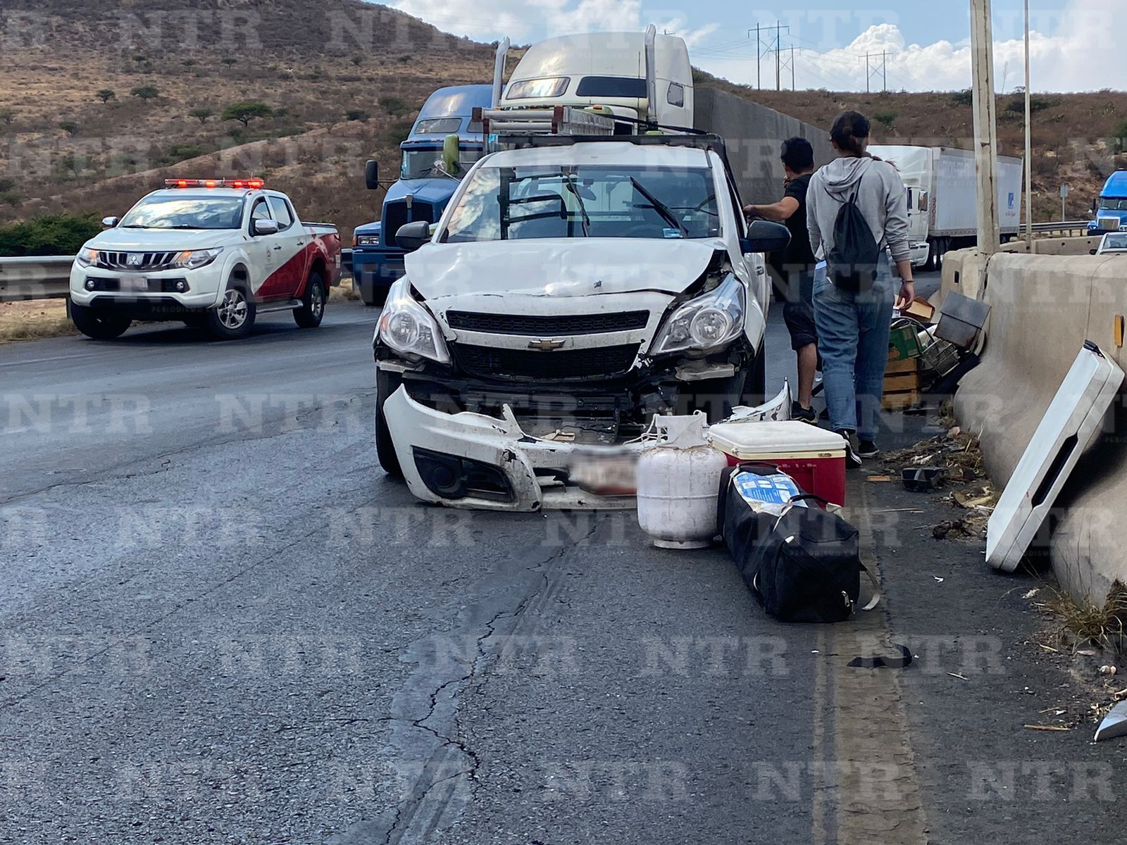 Tarde De Accidentes En Zacatecas 15 Vehículos Dañados Y Una Persona Atropellada Ntr Zacatecas 2461