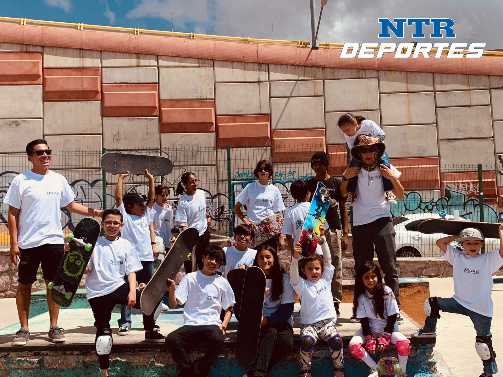 Viven verano lleno de skate NTR Zacatecas