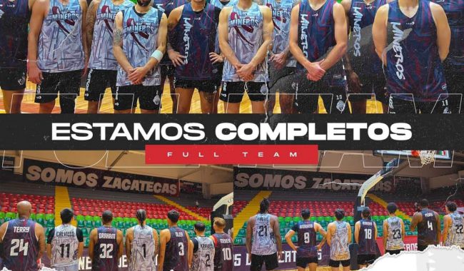 Mineros de Zacatecas muestra su roster completo NTR Zacatecas
