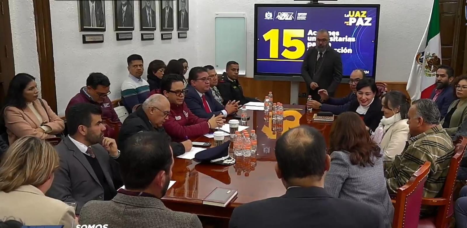 Presenta UAZ plan de acción para la paz - NTR Zacatecas