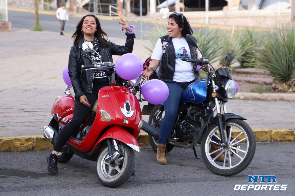 Prenden motores por el día de la mujer - NTR Zacatecas