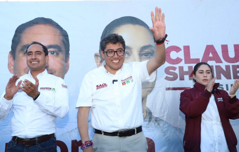 Visitan candidatos colonias de Guadalupe