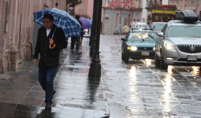 Continuarán lluvias en gran parte del país