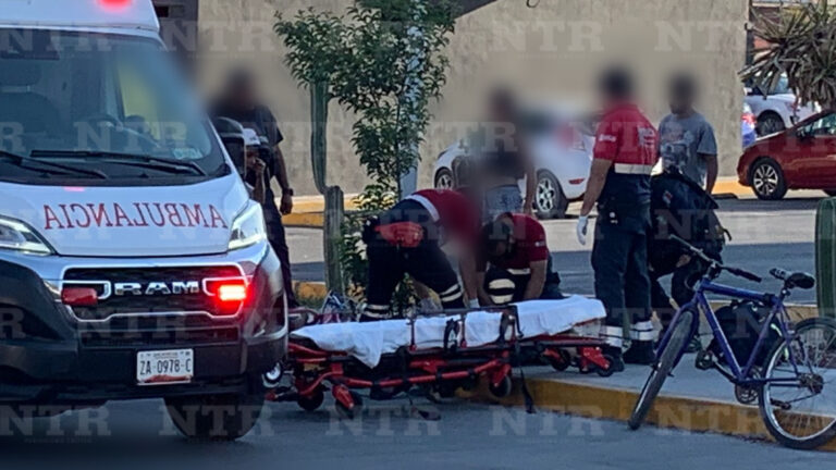 Atropella tractocamión a hombre de 40 años