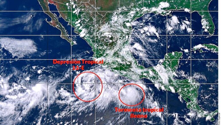 Afectan tormentas desde Oaxaca a Jalisco