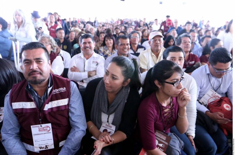 Imponen líderes en Morena entre reclamos