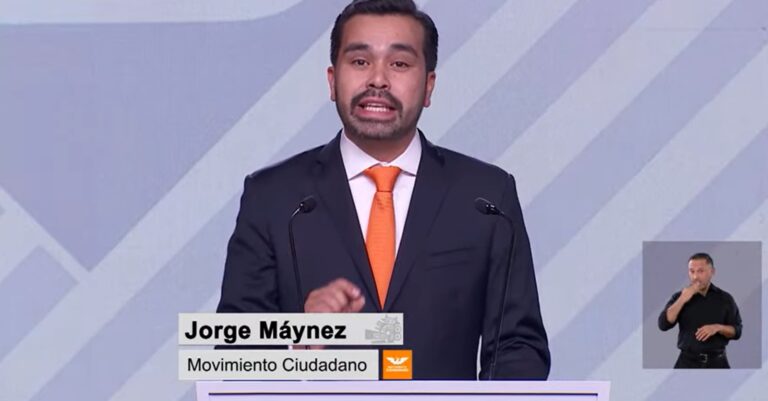 Reprocha Máynez a 4T y PAN por programas sociales