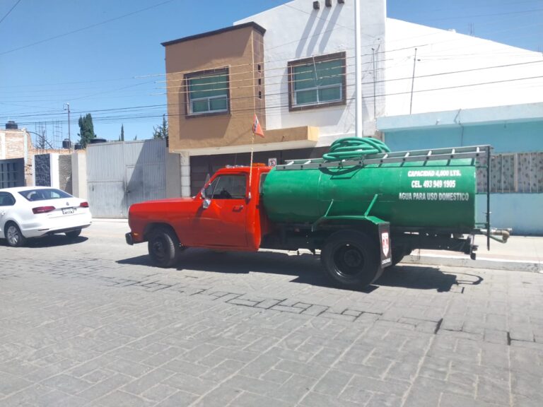 En marcha, inspecciones a pipas de agua