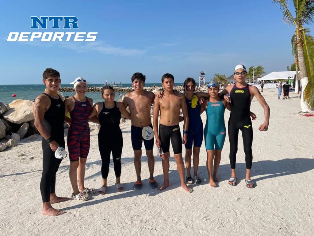 Zacatecanos obtienen medallas en aguas abiertas de Conade 2024 NTR