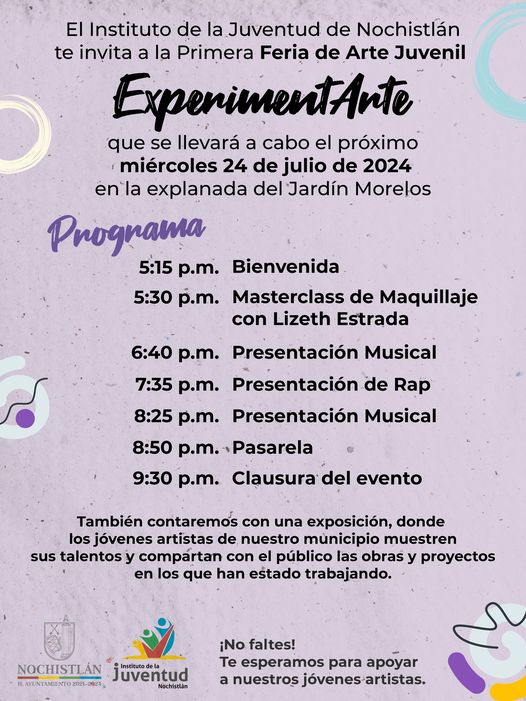 Visita la feria juvenil ExperimentArte