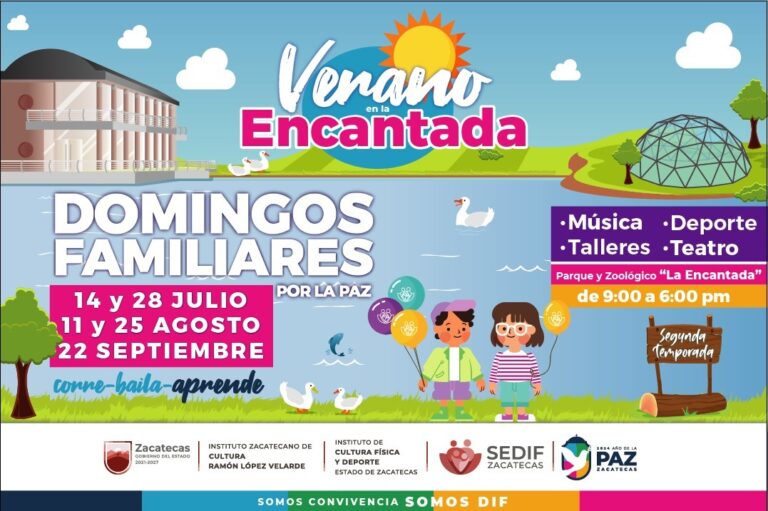 Organizan Domingos Familiares en Parque La Encantada