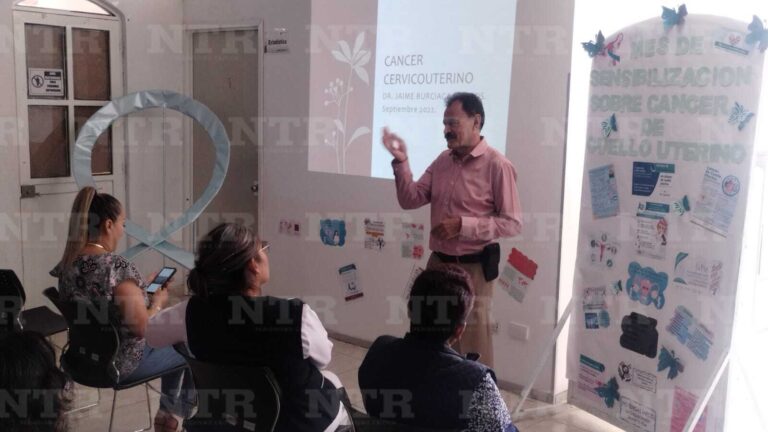 Imparten capacitación sobre cáncer cervicouterino