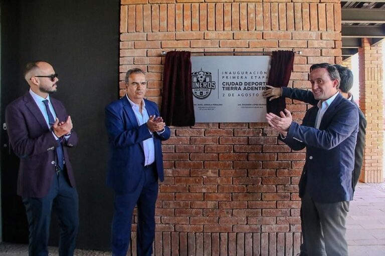 Inaugura Mineros Ciudad Deportiva