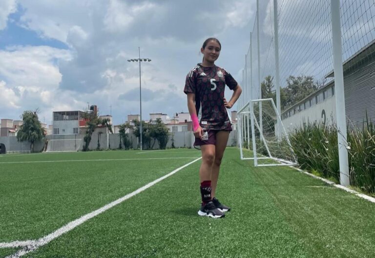 Marcela Santos destaca con la Selección Mexicana