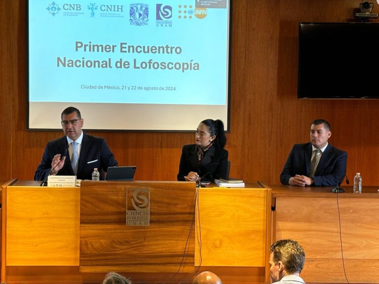 Participa FGJE en primer encuentro nacional de Lofoscopía