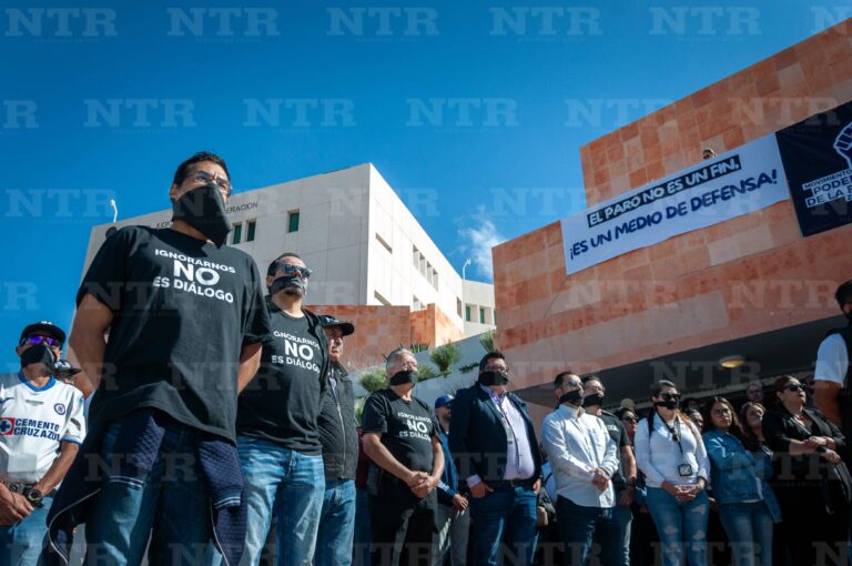 No nos cruzaremos de brazos: jueces