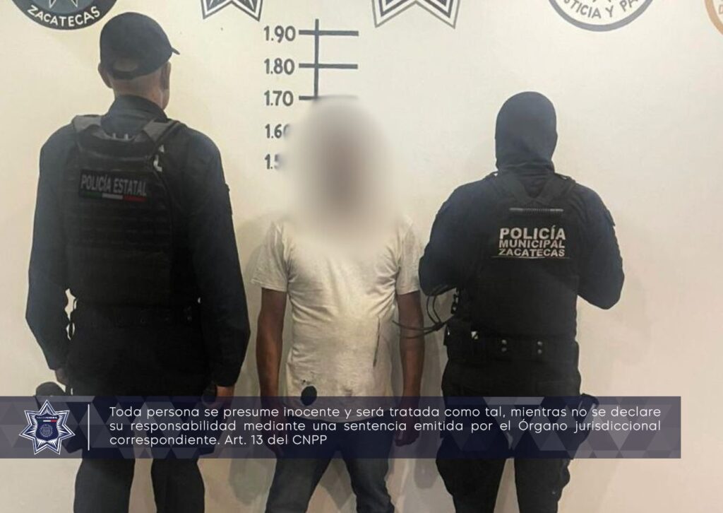 Localizan a sujeto con orden de aprehensión vigente - NTR Zacatecas