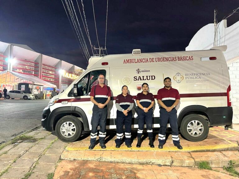 Apoya Red de Emergencias en atención a visitantes en Fenaza