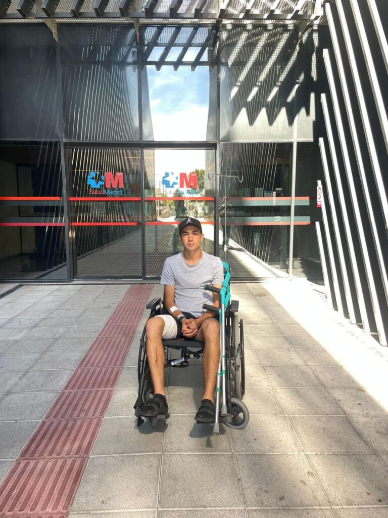 Bruno Aloi recibe el alta hospitalaria