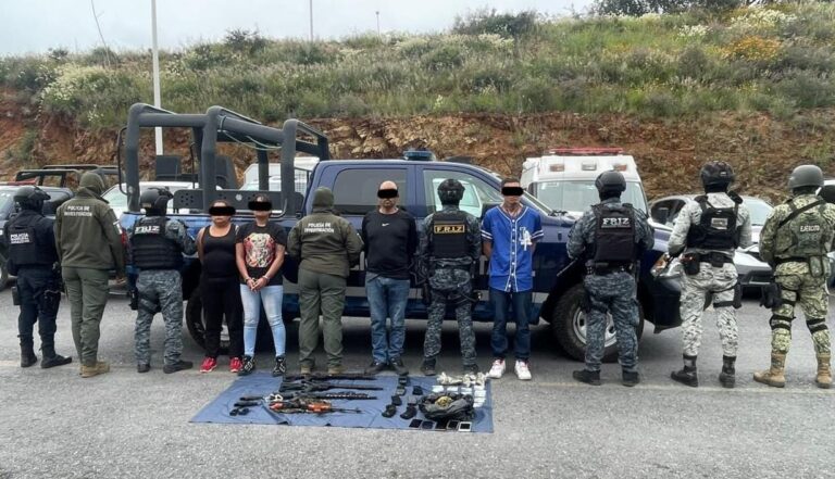 Desarticulan dos células delictivas en Guadalupe y Zacatecas; hay ocho detenidos