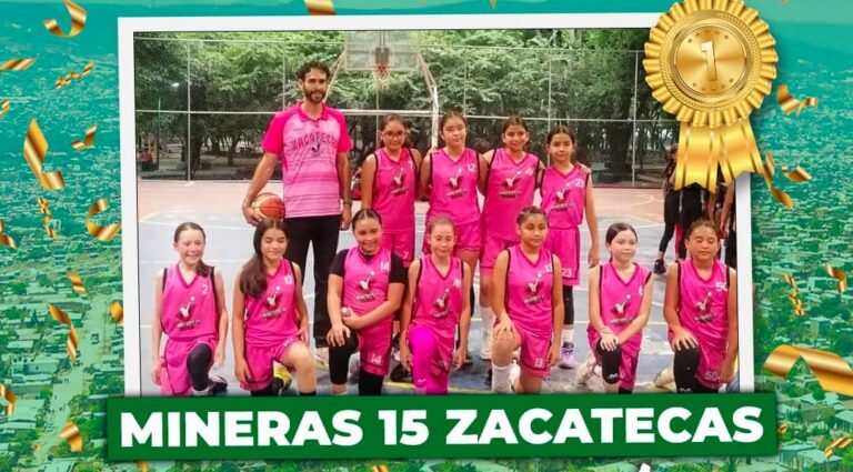 Mineras 15, campeonas de minibasquet