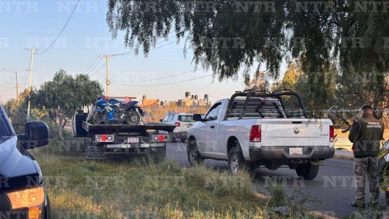 Muere motociclista tras accidente vial