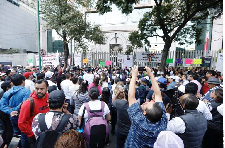 Anuncian trabajadores del PJF que seguirán en paro