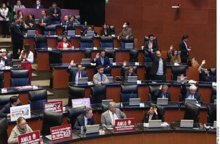 Avala Senado reforma salarial; pasa a Congresos locales