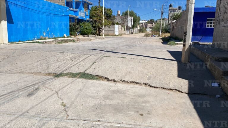 Denuncian «barda en medio de la calle»