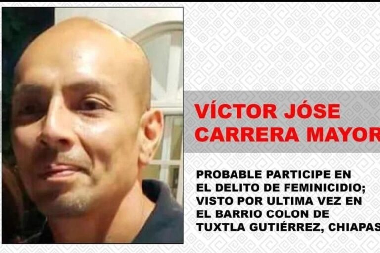 Hallan sin vida a presunto feminicida de niña en Chiapas