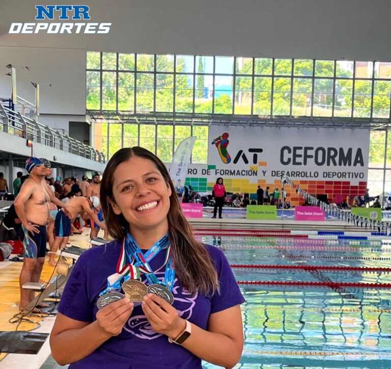 Participan zacatecanos en Campeonato Nacional de Natación Master, Curso Corto 2024