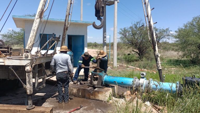 Rehabilitan pozos del Sistema Carrillo tras robo de cableado