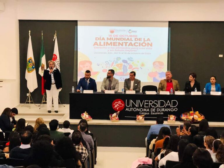 Se une SSZ a actividades por Día Mundial de la Alimentación NTR Zacatecas