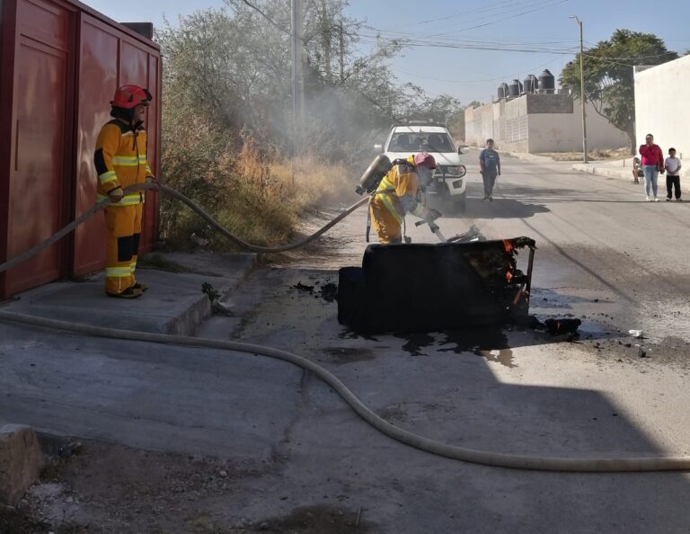 Se incendia vivienda en colonia Solidaridad
