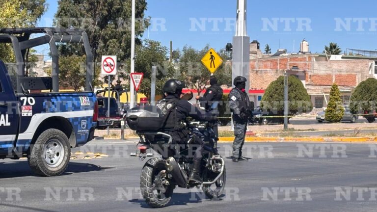 Atacan a balazos a familia en Fresnillo