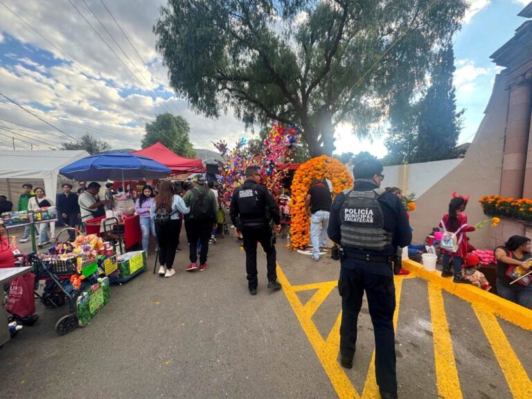 Concluye fin de semana de Día de Muertos en Zacatecas