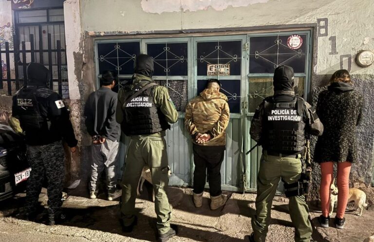 Detienen a tres en Zacatecas tras denuncia ciudadana