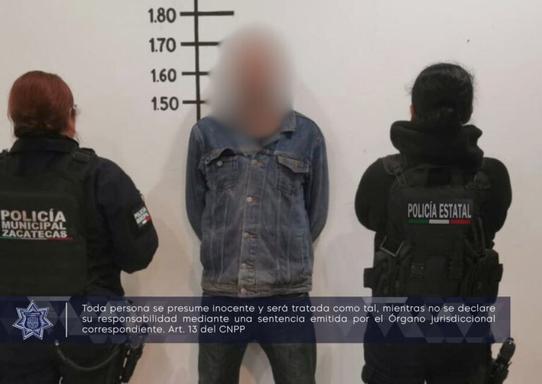 Lo detienen en Colinas del Padre por violencia familiar