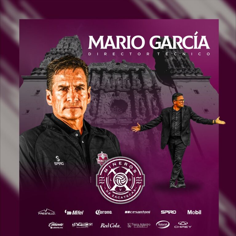 Nombran a nuevo entrenador de Mineros de Zacatecas