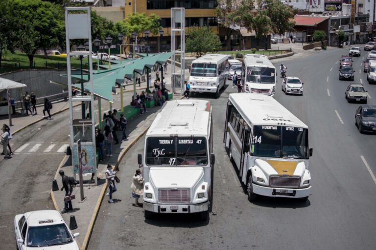 Transporte público, 2° peor evaluado
