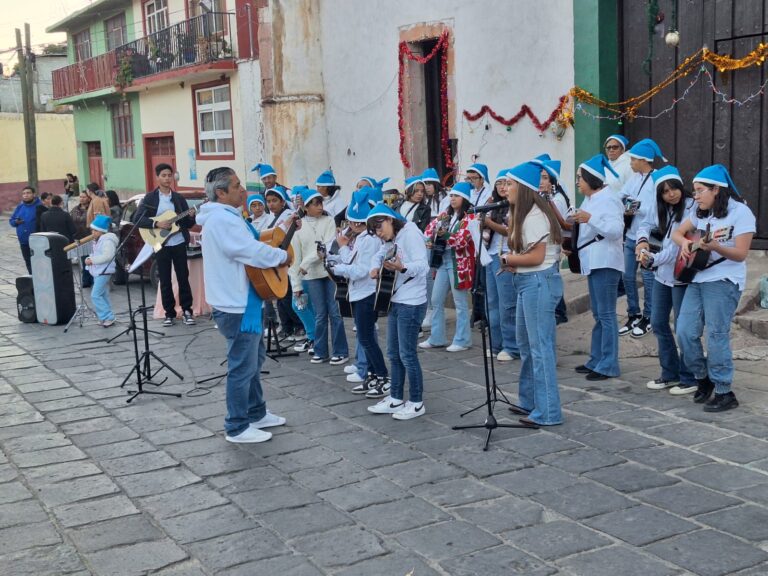 Llega la música al barrio La Pinta