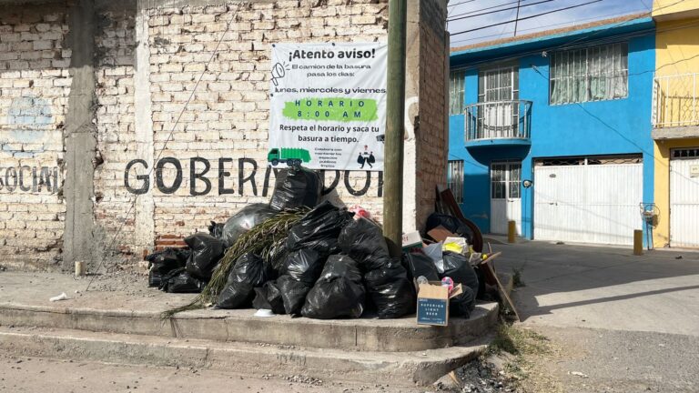 Foco de contaminación, basura en Lomas de la Fortuna