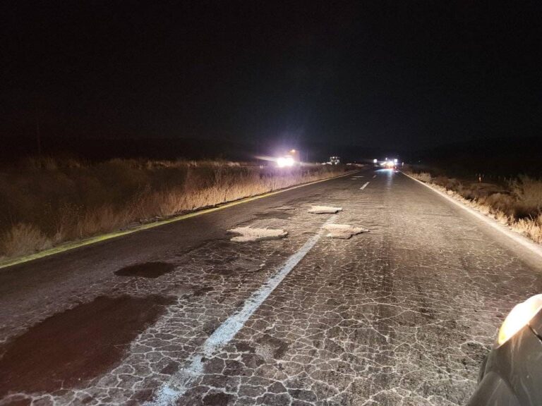 Sin arrancar, Bachetón en la federal 54