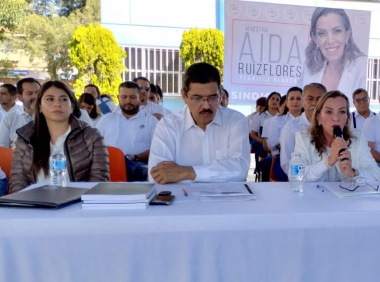Aida Ruiz, distanciada de actual dirigente del SNTE 34